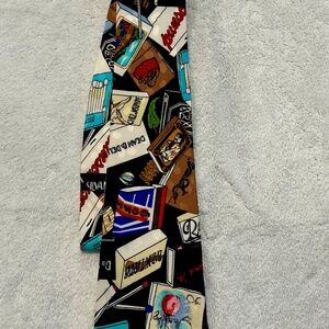 Vintage Nicole Miller - Restaurant Match Books Tie